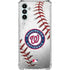 MLB Washington Nationals Game Ball Galaxy A13 5G Clear Case