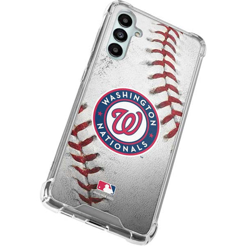 MLB Washington Nationals Game Ball Galaxy A14 5G Clear Case