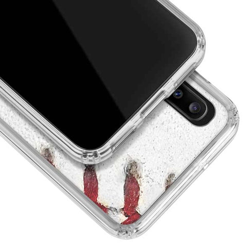 MLB Washington Nationals Game Ball Galaxy A20 Clear Case