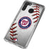 MLB Washington Nationals Game Ball Galaxy A21 Clear Case