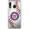 MLB Washington Nationals Game Ball Galaxy A30 Clear Case