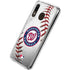 MLB Washington Nationals Game Ball Galaxy A30 Clear Case