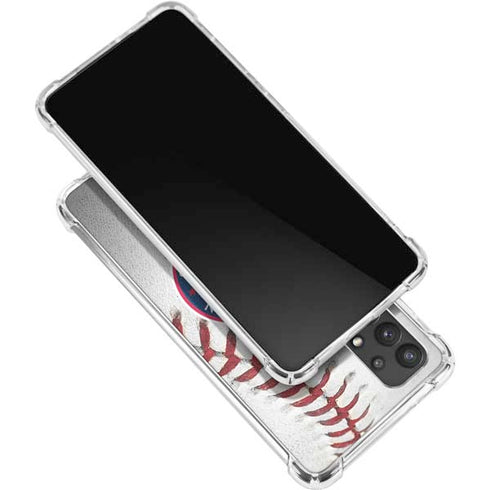 MLB Washington Nationals Game Ball Galaxy A32 5G Clear Case