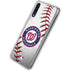 MLB Washington Nationals Game Ball Galaxy A50 Clear Case