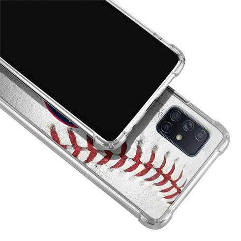 MLB Washington Nationals Game Ball Galaxy A51 5G Clear Case