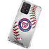 MLB Washington Nationals Game Ball Galaxy A52 5G Clear Case