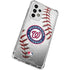 MLB Washington Nationals Game Ball Galaxy A53 5G Clear Case