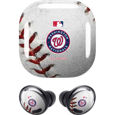 MLB Washington Nationals Game Ball Galaxy Buds Pro Skin