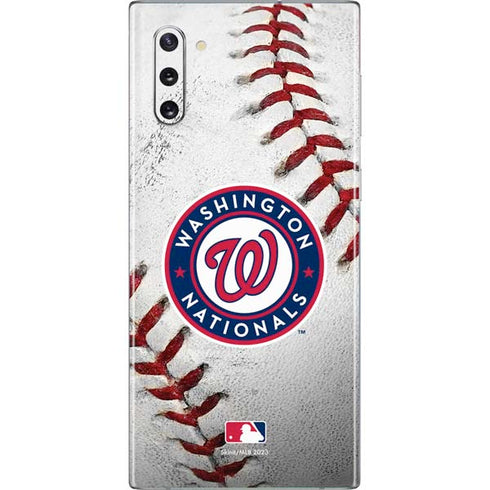 MLB Washington Nationals Game Ball Galaxy Note 10 Skin