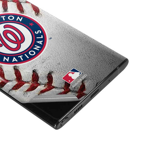 MLB Washington Nationals Game Ball Galaxy Note 10 Skin