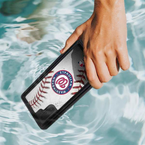 MLB Washington Nationals Game Ball Galaxy Note 10 Waterproof Case