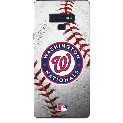 MLB Washington Nationals Game Ball Galaxy Note 9 Skin