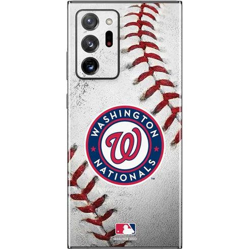 MLB Washington Nationals Game Ball Galaxy Note20 Ultra 5G Skin