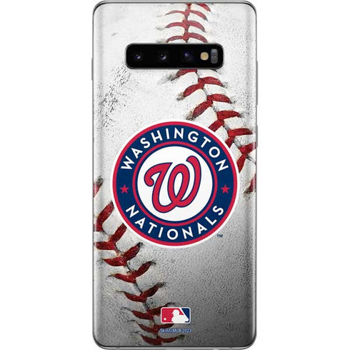 MLB Washington Nationals Game Ball Galaxy S10 Plus Skin