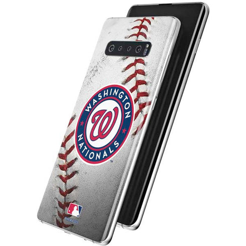 MLB Washington Nationals Game Ball Galaxy S10 Plus Skin