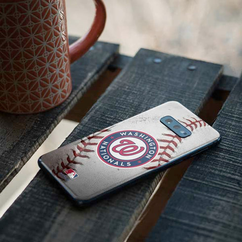 MLB Washington Nationals Game Ball Galaxy S10e Skin