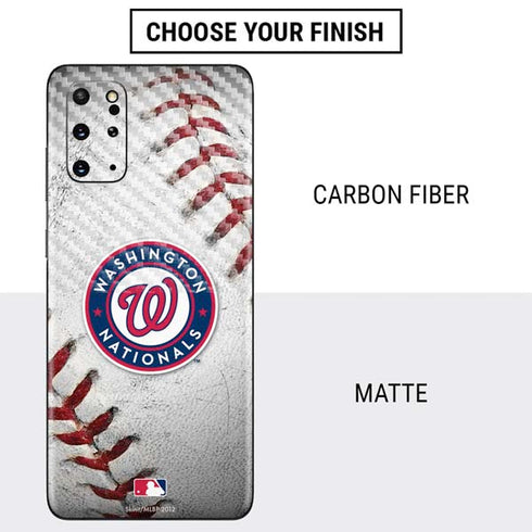 MLB Washington Nationals Game Ball Galaxy S20 Plus Skin