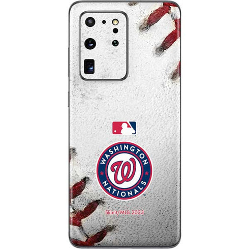 MLB Washington Nationals Game Ball Galaxy S20 Ultra 5G Skin
