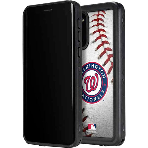 MLB Washington Nationals Game Ball Galaxy S20 Waterproof Case