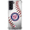 MLB Washington Nationals Game Ball Galaxy S21 5G Clear Case