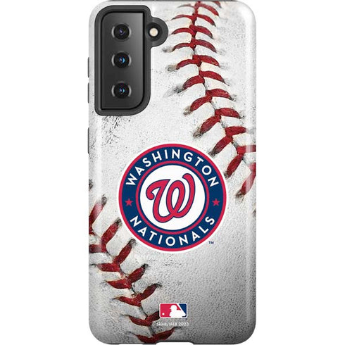 MLB Washington Nationals Game Ball Galaxy S21 5G Pro Case