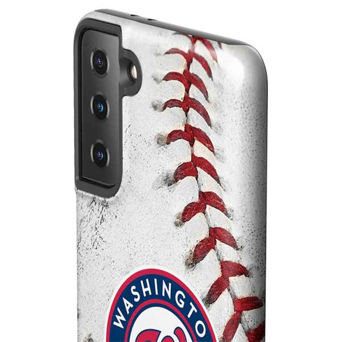 MLB Washington Nationals Game Ball Galaxy S21 Plus 5G Pro Case
