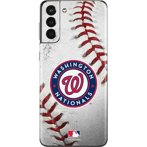 MLB Washington Nationals Game Ball Galaxy S21 Plus 5G Skin