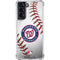 MLB Washington Nationals Game Ball Galaxy S22 Clear Case