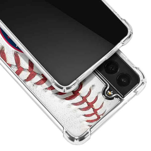 MLB Washington Nationals Game Ball Galaxy S22 Plus Clear Case