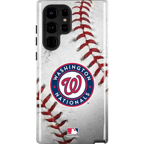 MLB Washington Nationals Game Ball Galaxy S22 Ultra Pro Case