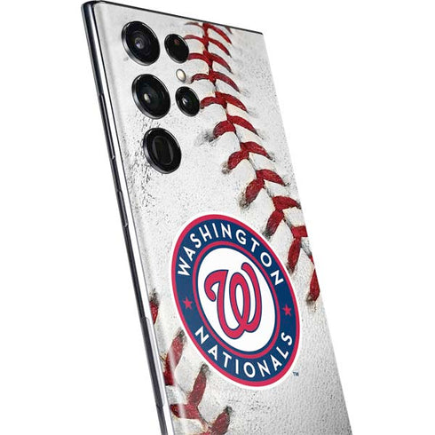 MLB Washington Nationals Game Ball Galaxy S22 Ultra Skin