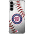MLB Washington Nationals Game Ball Galaxy S24 Plus Clear Case