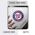 MLB Washington Nationals Game Ball Galaxy Z Flip Skin
