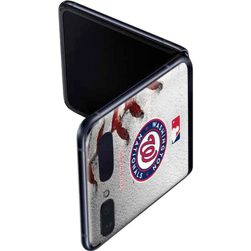MLB Washington Nationals Game Ball Galaxy Z Flip Skin