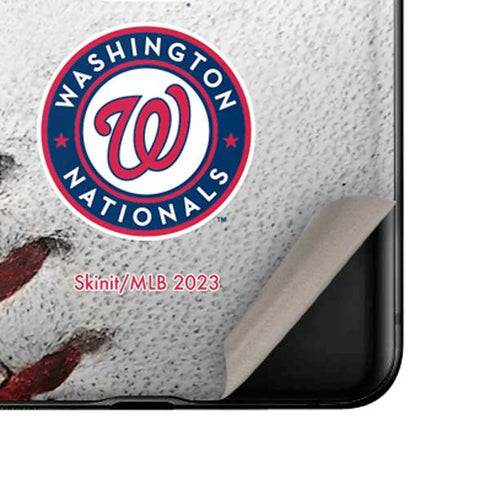 MLB Washington Nationals Game Ball Galaxy Z Flip Skin