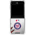 MLB Washington Nationals Game Ball Galaxy Z Flip5 5G Clear Case