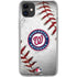 MLB Washington Nationals Game Ball iPhone 11 Clear Case