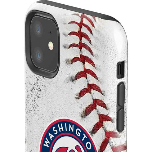 MLB Washington Nationals Game Ball iPhone 11 Impact Case
