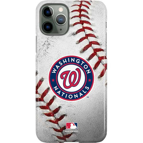 MLB Washington Nationals Game Ball iPhone 11 Pro Lite Case