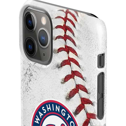 MLB Washington Nationals Game Ball iPhone 11 Pro Lite Case