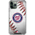 MLB Washington Nationals Game Ball iPhone 11 Pro Max Clear Case