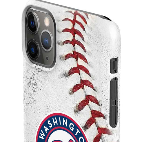 MLB Washington Nationals Game Ball iPhone 11 Pro Max Lite Case
