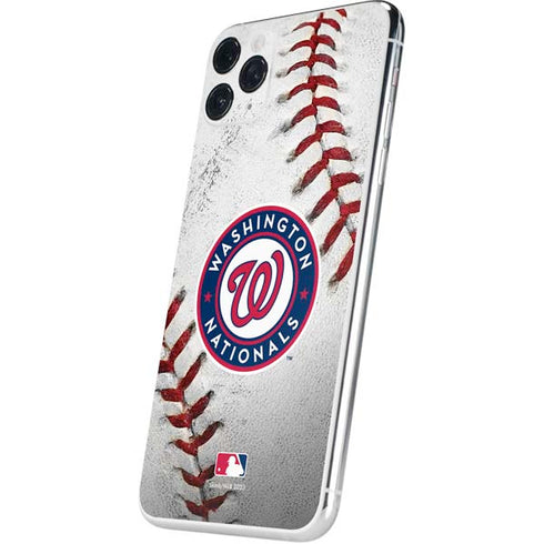 MLB Washington Nationals Game Ball iPhone 11 Pro Max Skin