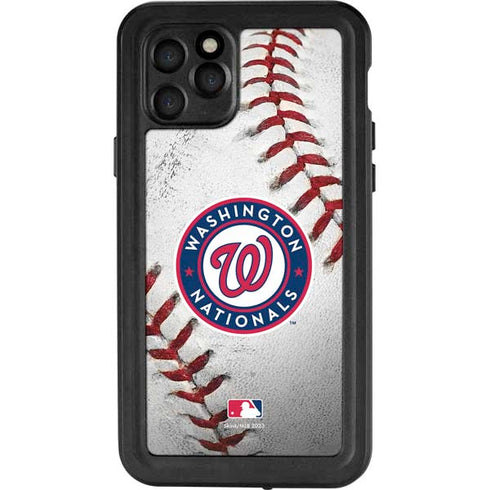 MLB Washington Nationals Game Ball iPhone 11 Pro Waterproof Case