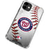 MLB Washington Nationals Game Ball iPhone 12 Mini Clear Case