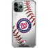 MLB Washington Nationals Game Ball iPhone 12 Pro Max Clear Case