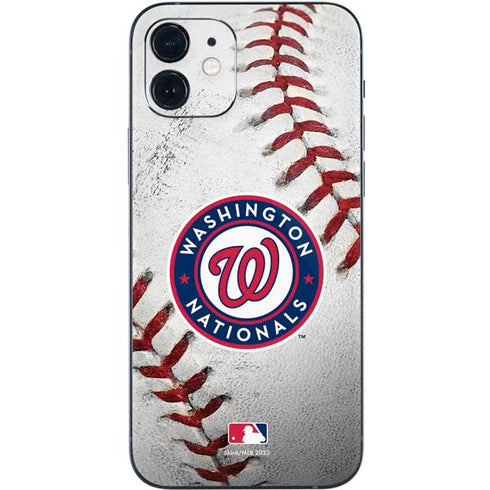 MLB Washington Nationals Game Ball iPhone 12 Skin