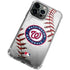 MLB Washington Nationals Game Ball iPhone 13 Pro Max Clear Case