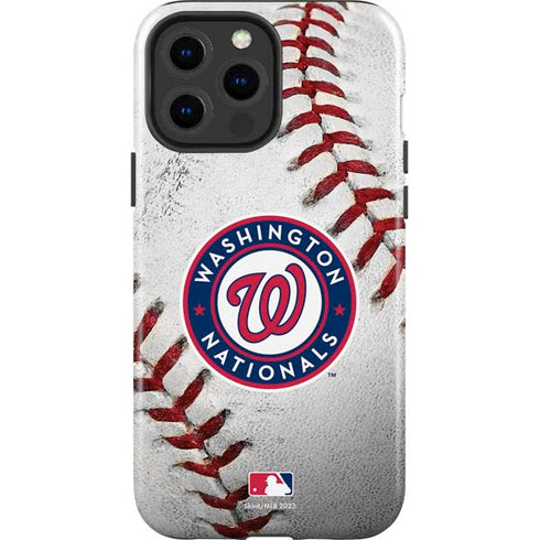 MLB Washington Nationals Game Ball iPhone 13 Pro Max Impact Case