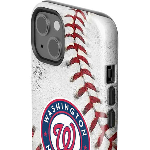 MLB Washington Nationals Game Ball iPhone 15 Impact Case